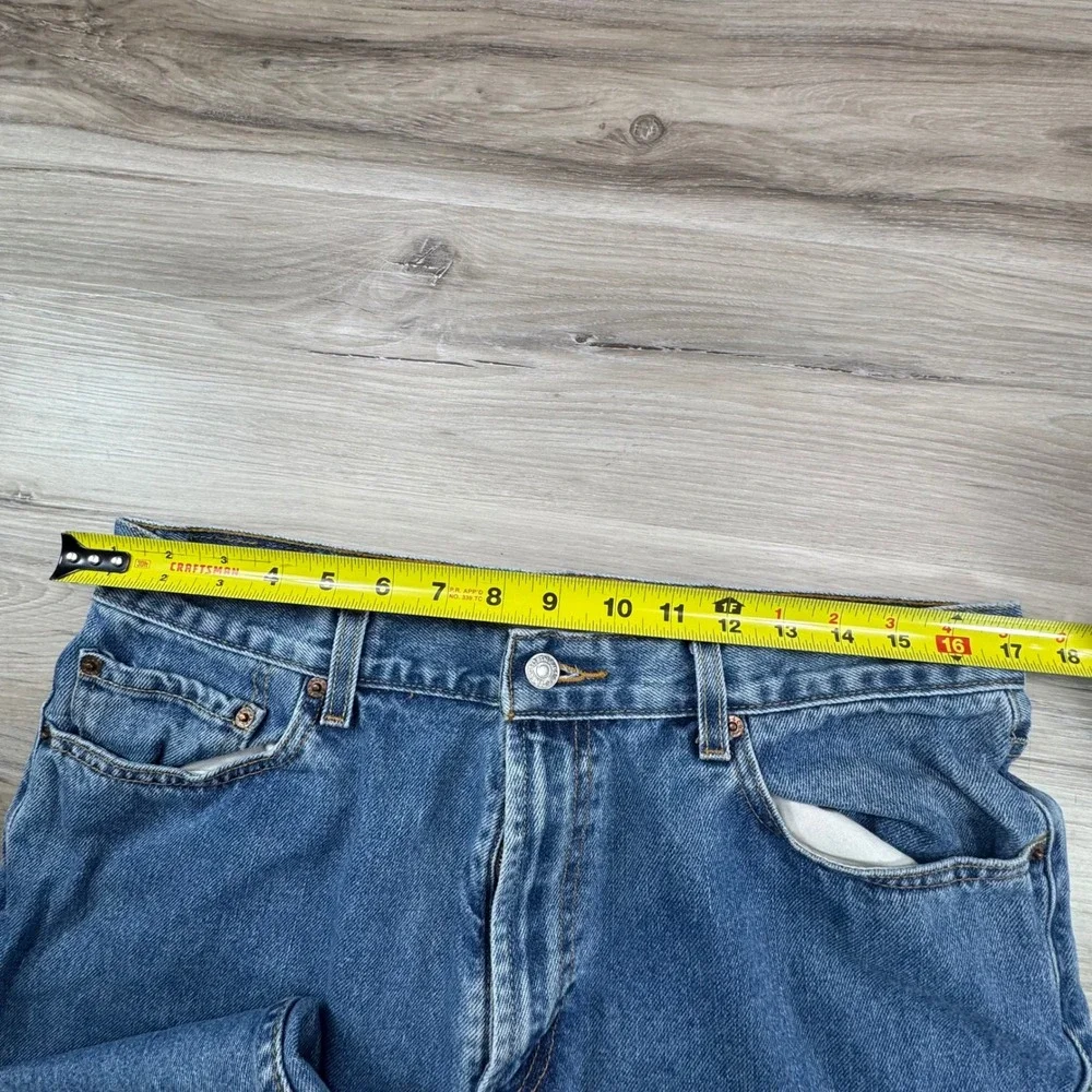 Vintage Y2K ‎ Levi's 550 Relaxed Fit Jeans Mens Blue Denim W36 L30